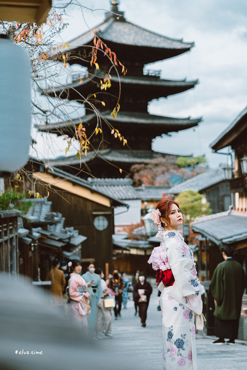 京都 京小町和服：離八阪神社、清水寺很近的和服出租店，收錄女孩們遊京都的美好回憶